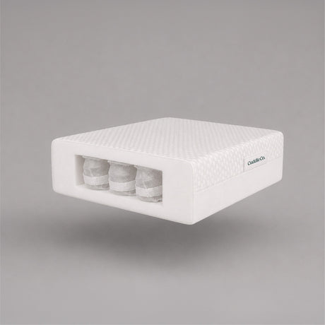 CuddleCo Signature Hypo-Allergenic Bamboo Pocket Sprung Cot Bed Mattress 140 x 70cm