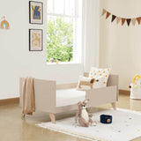 Babymore Dante Cot Bed - Cashmere