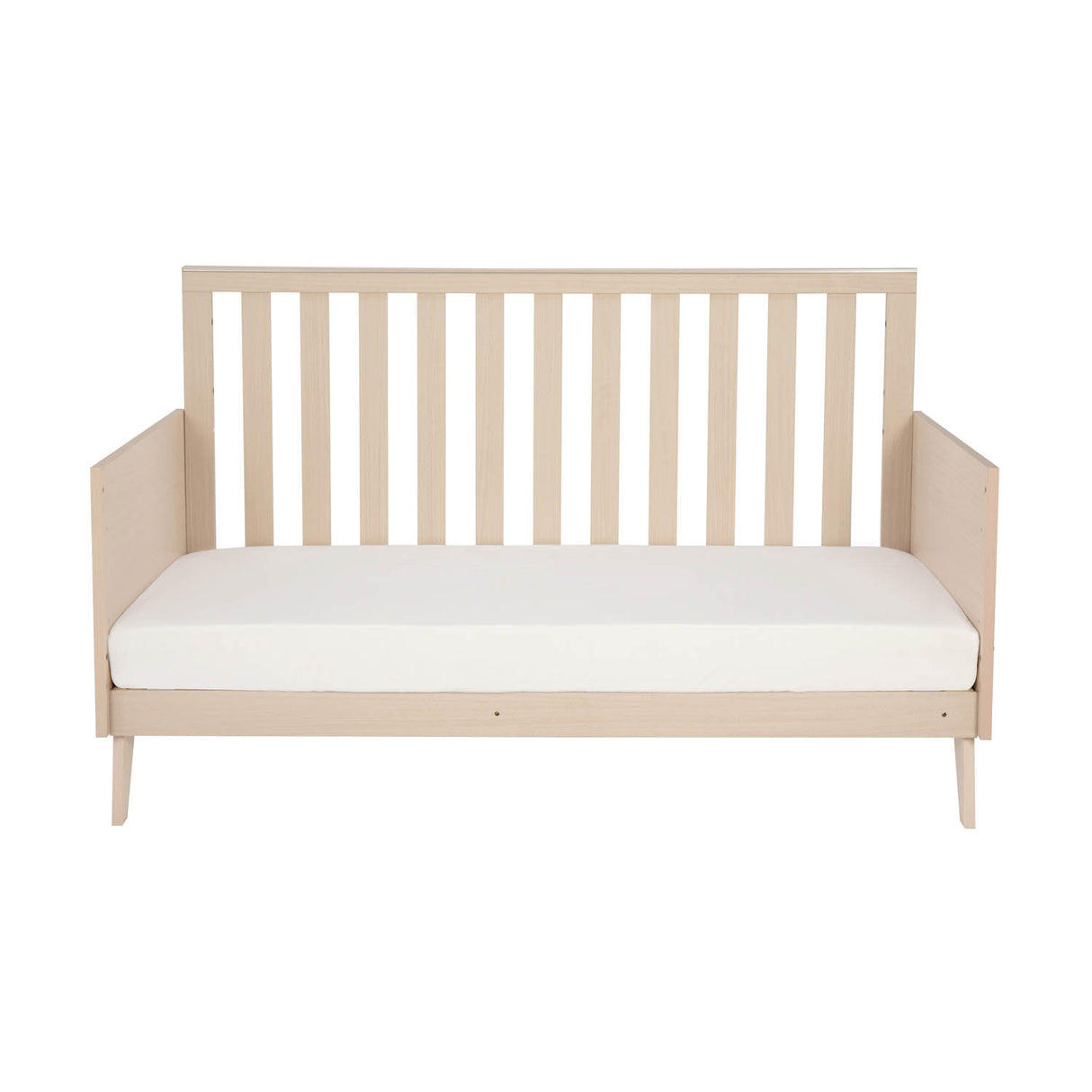 Babymore Dante Cot Bed - Natural