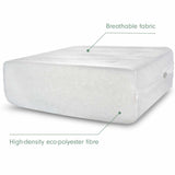 Tutti Bambini Deluxe Eco Fibre Cot Mattress (60 x 120 cm) - White
