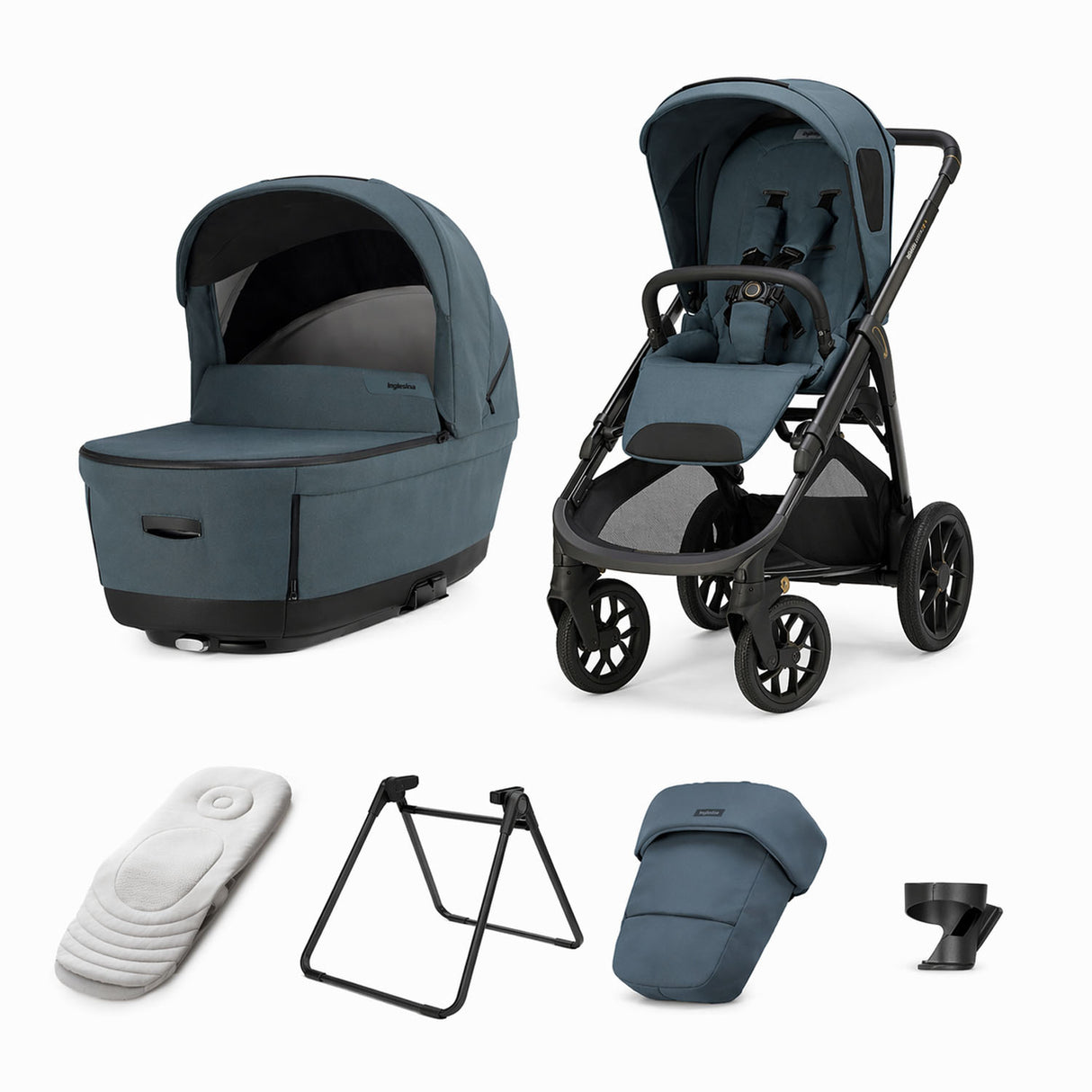 Inglesina Aptica XT Duo Travel System - Himalaya Blue