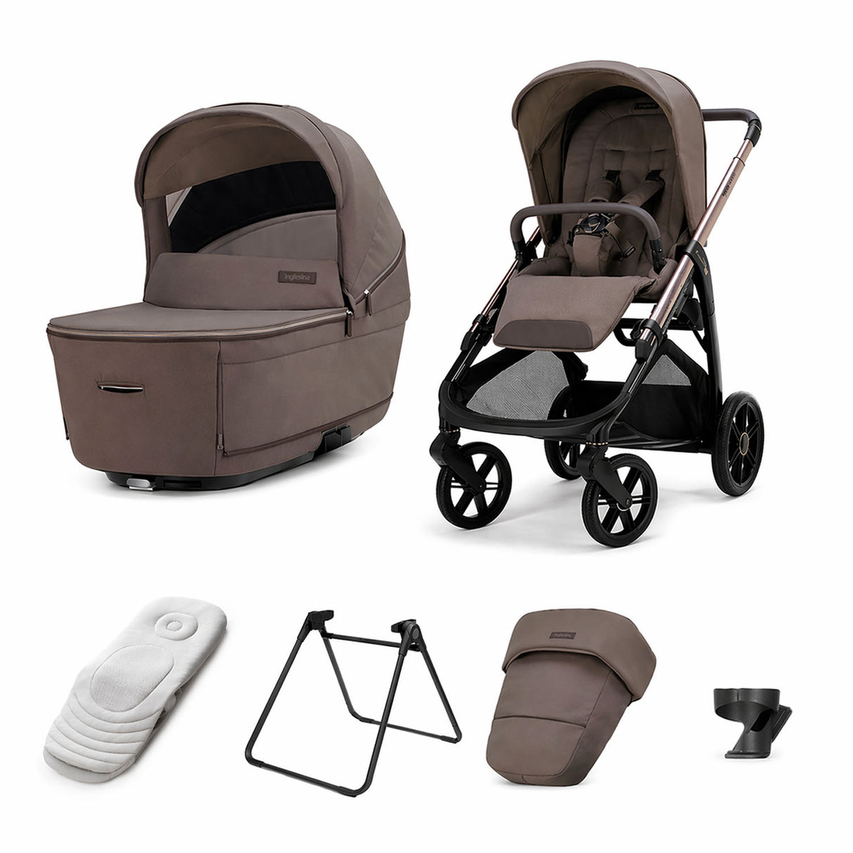 Inglesina Aptica Duo Travel System - Essence Mokka
