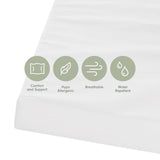 Tutti Bambini Eco Fibre Cot Mattress (60 x 120 cm) - White