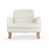 CuddleCo Etta Cuddle Nursing Chair - Boucle Off White