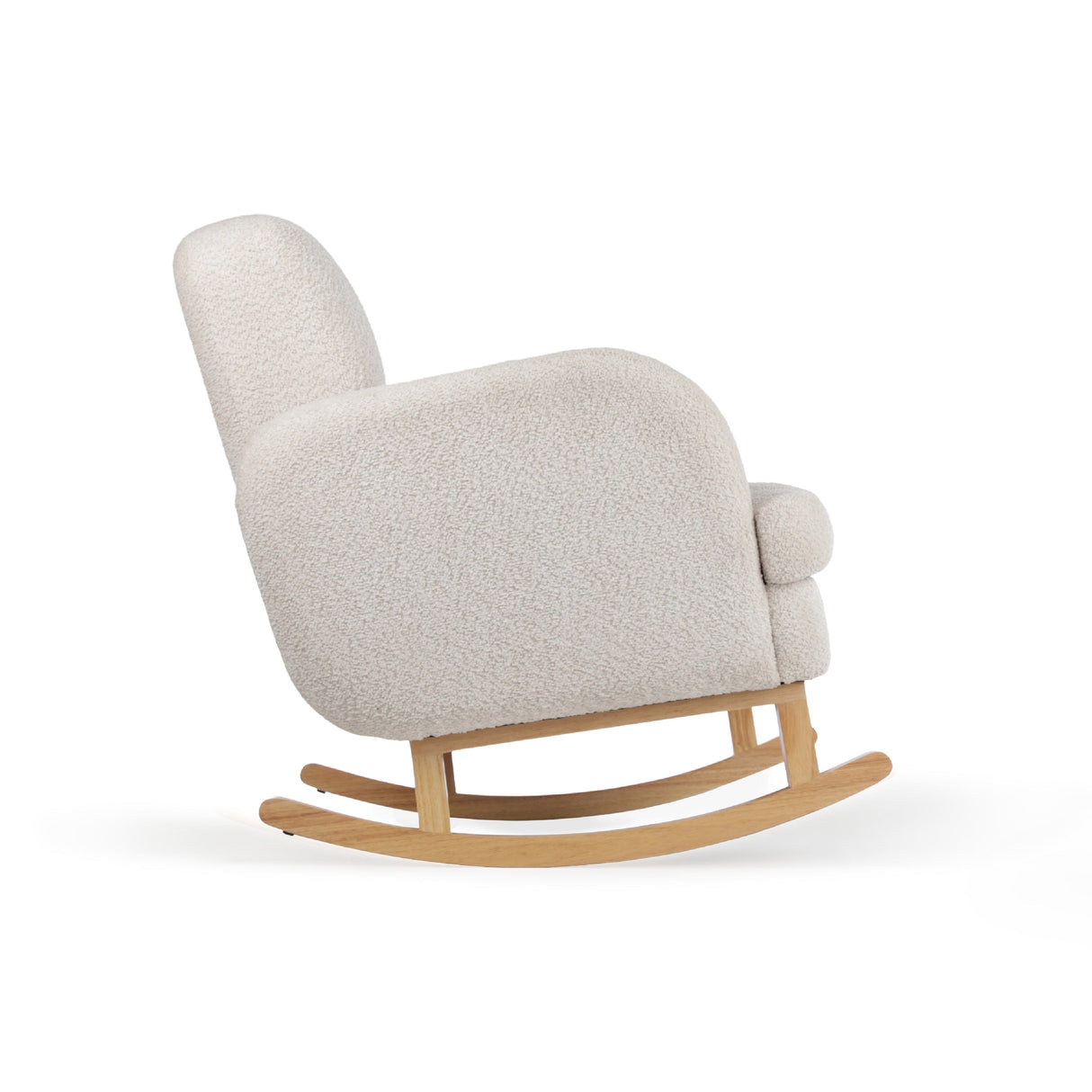 CuddleCo Etta Cuddle Chair - Bouclé Mushroom