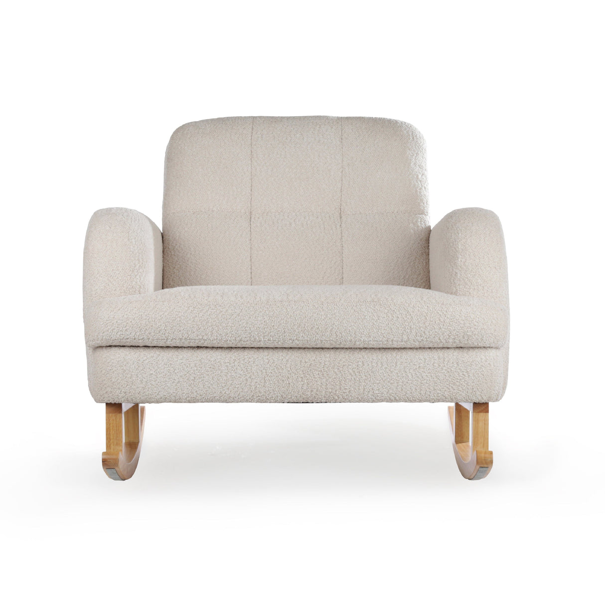 CuddleCo Etta Cuddle Chair - Bouclé Mushroom