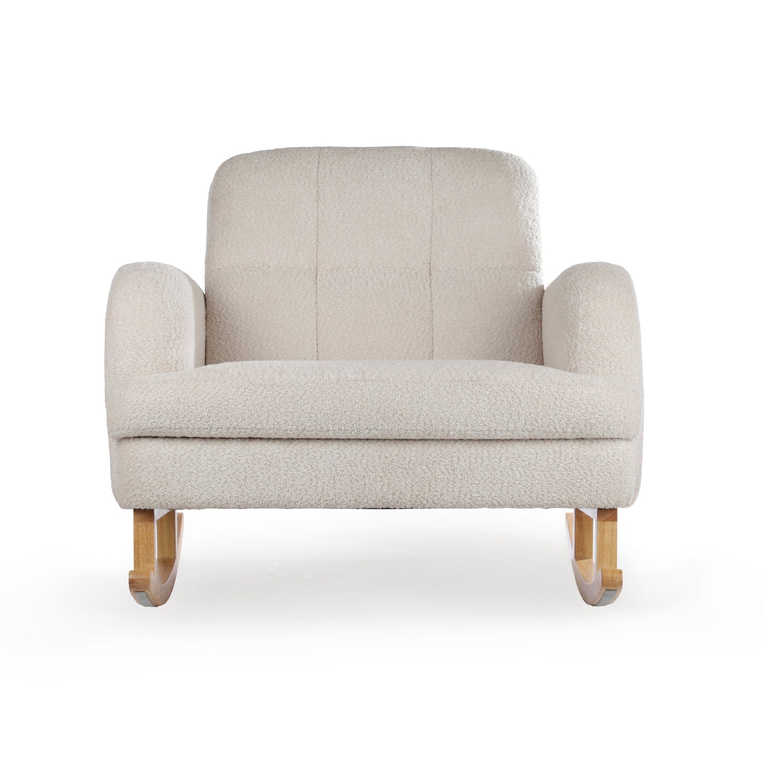 CuddleCo Etta Cuddle Chair - Bouclé Mushroom