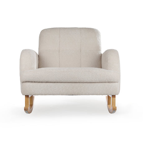 CuddleCo Etta Cuddle Chair - Bouclé Mushroom