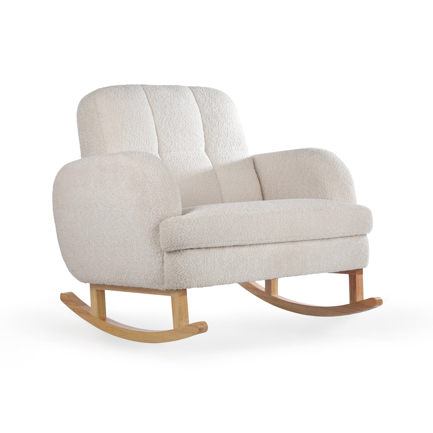CuddleCo Etta Cuddle Chair - Bouclé Mushroom