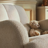 CuddleCo Etta Cuddle Chair - Bouclé Mushroom