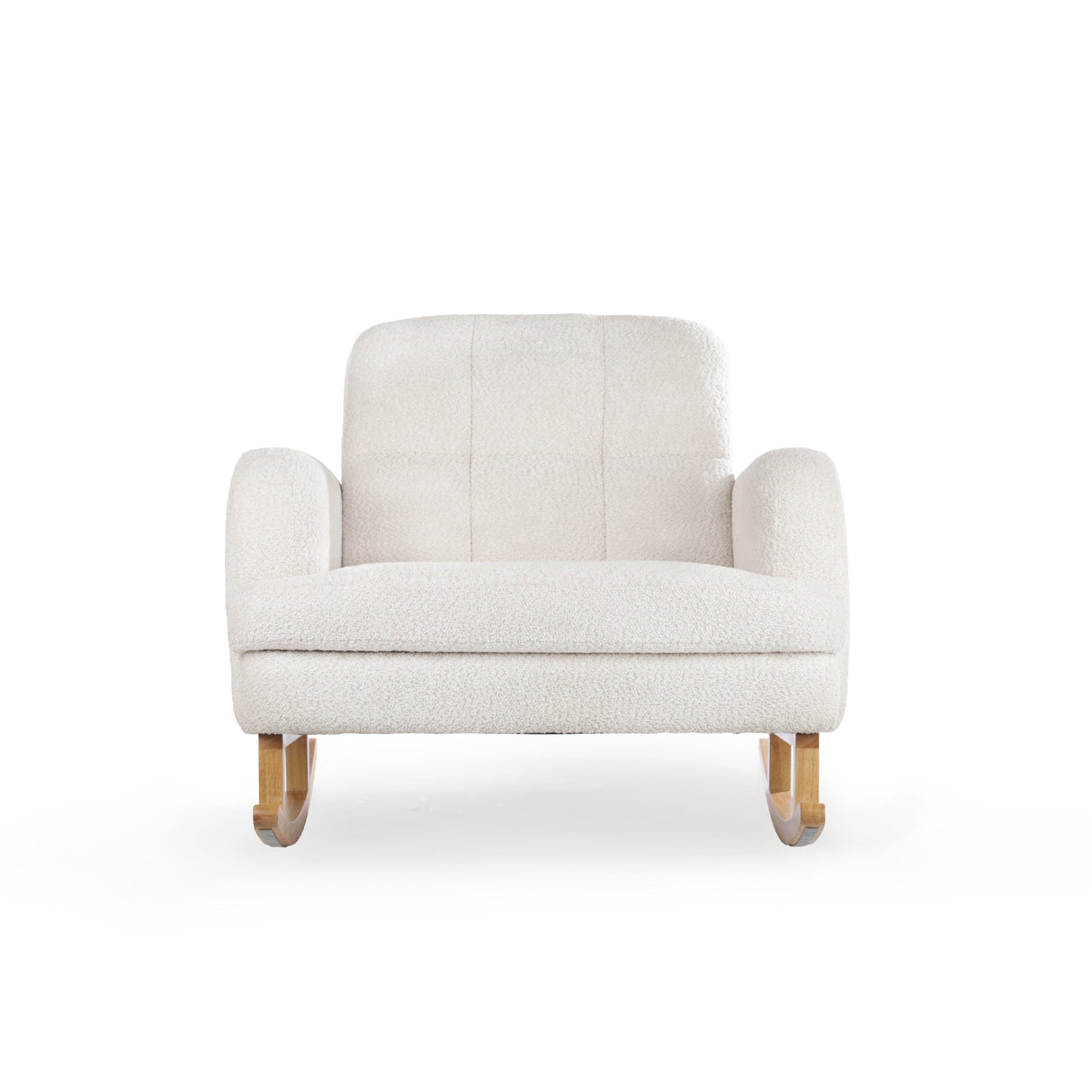 CuddleCo Etta Cuddle Nursing Chair & Footstool - Bouclé Off White