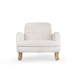 CuddleCo Etta Cuddle Nursing Chair & Footstool - Bouclé Off White