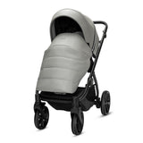 Noordi Fjordi V2 Leather - 2in1 Pushchair with ThermoCot™ Carrycot- Sleet