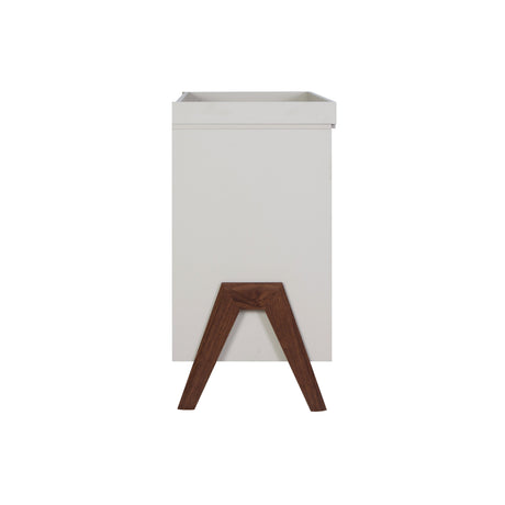 Tutti Bambini Fuori Chest Changer - White Sand & Warm Walnut