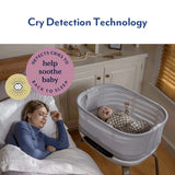 Graco Eluma Nest Bedside Crib - Luna