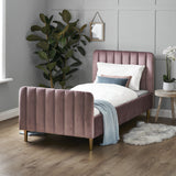 Obaby Gatsby Single Bed - Dusty Pink