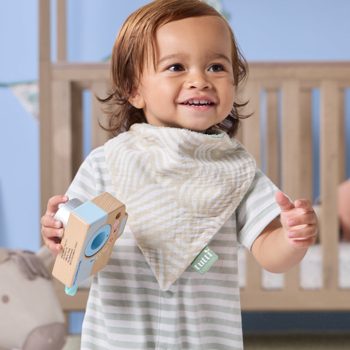 Tutti Bambini Muslin Bandana Bibs 3 Pack - Good Life