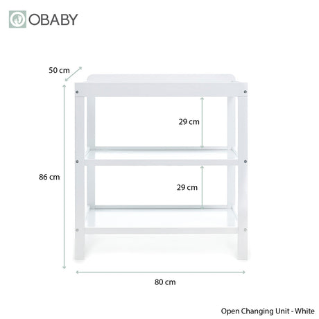 Obaby Grace Mini 2 Piece Room Set - White