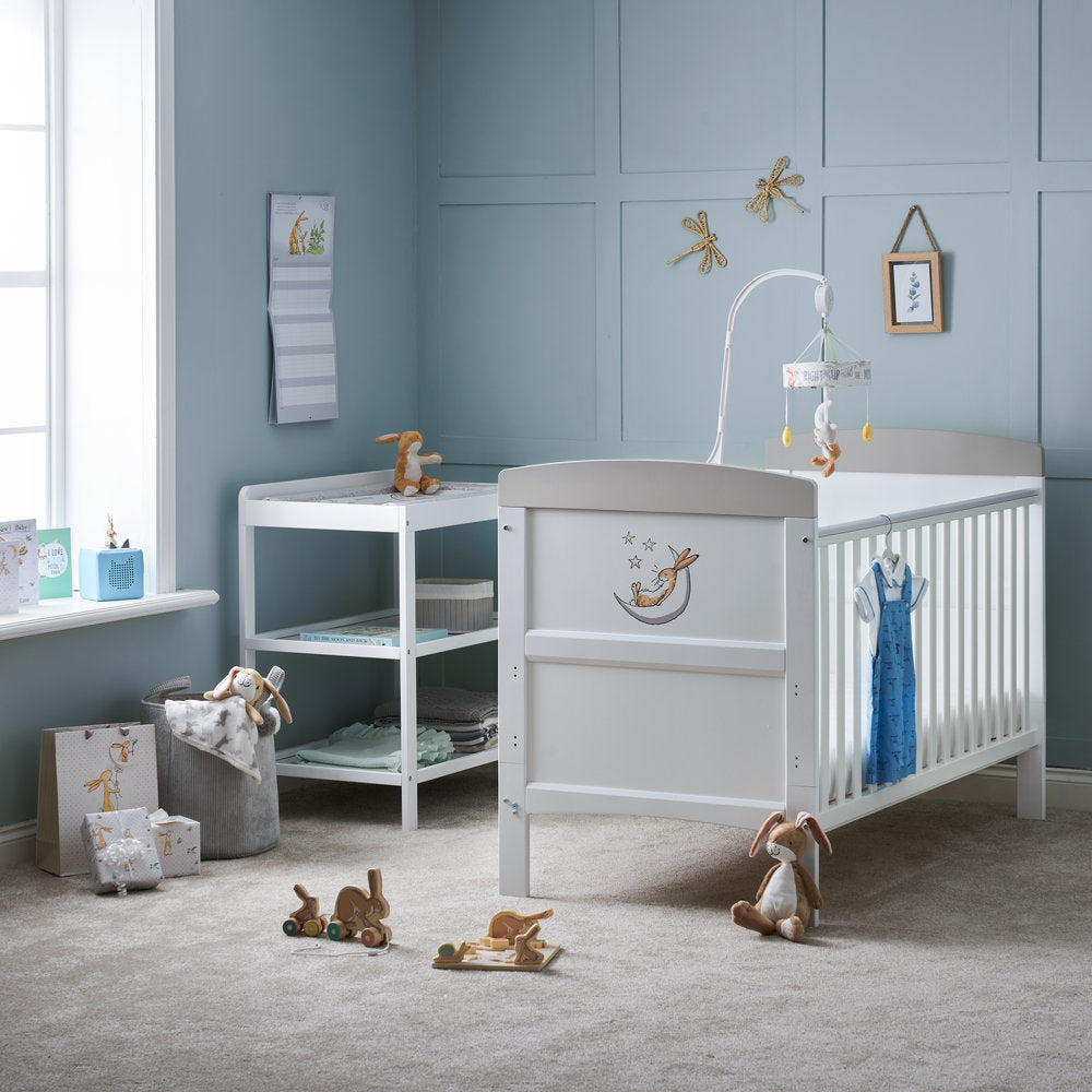 Obaby Grace Inspire Cot Bed - Guess How Much I Love You - To the Moon and Back