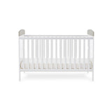 Obaby Grace Inspire Cot Bed & Underdrawer - Hello World Koala - Grey