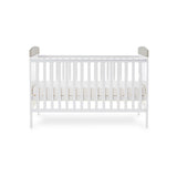 Obaby Grace Inspire Cot Bed & Underdrawer - Hello World Koala - Grey