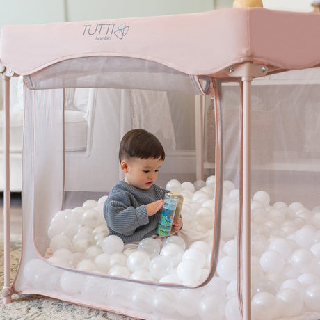 Tutti Bambini Hexa Playpen – Gumdrop / Terrazzo - Pink