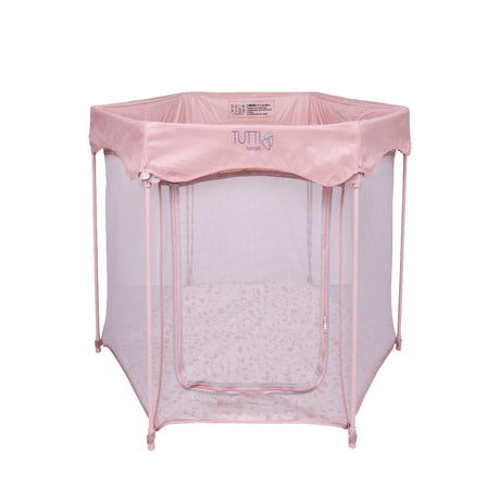 Tutti Bambini Hexa Playpen – Gumdrop / Terrazzo - Pink