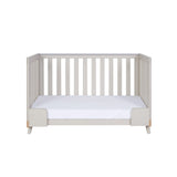Tutti Bambini Hygge Mini Cot Bed - Light Oak/White Sand