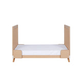 Tutti Bambini Hygge Mini Cot Bed - White/Light Oak