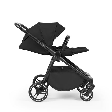 Ickle Bubba Altair Growing Families 13 Piece Travel System with i-Size Nimbus 180° Spin Car Seat & ISOFIX Base - Black
