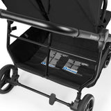 Ickle Bubba Altair Growing Families 13 Piece Travel System with i-Size Nimbus 180° Spin Car Seat & ISOFIX Base - Black