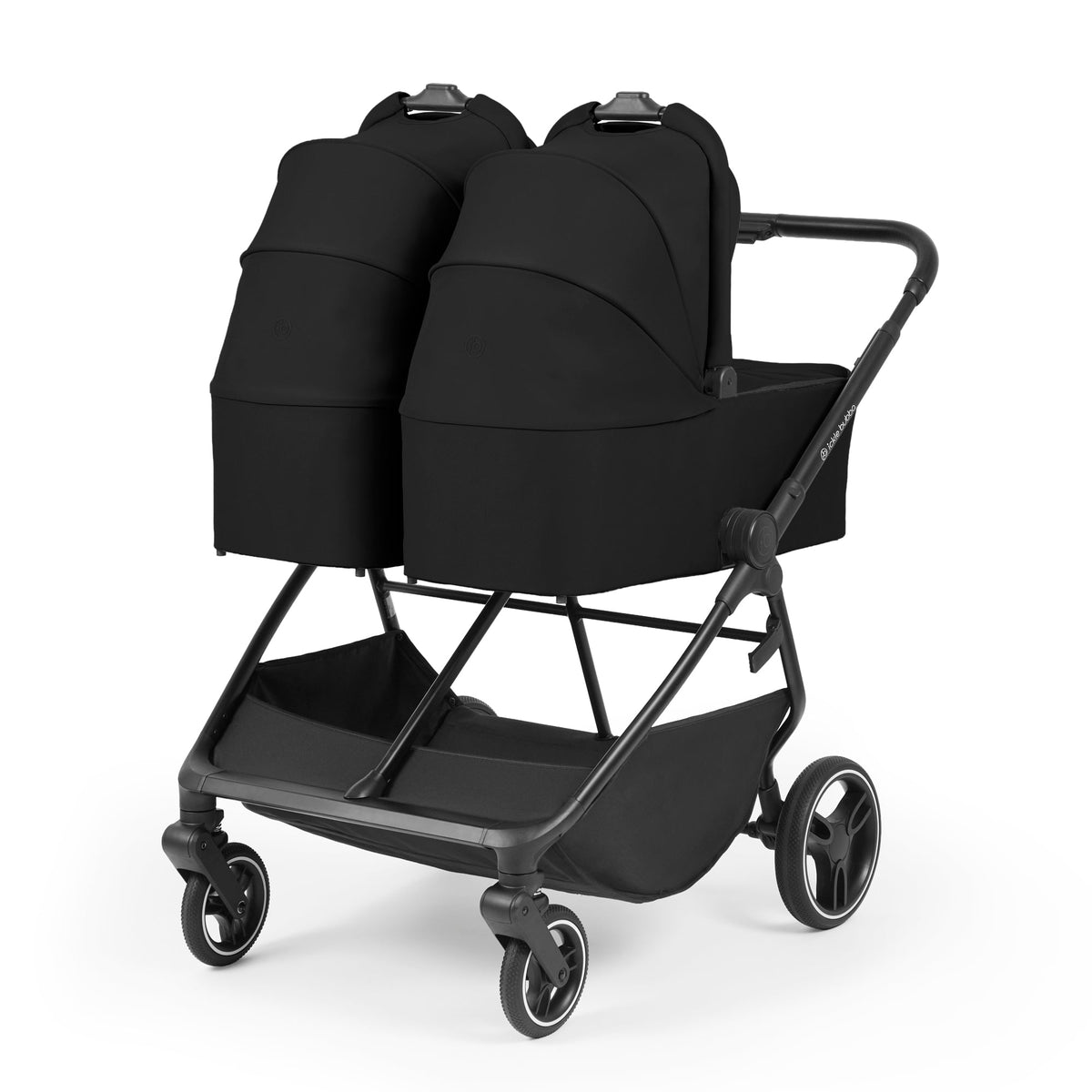 Ickle Bubba Altair Twin Stroller - Black