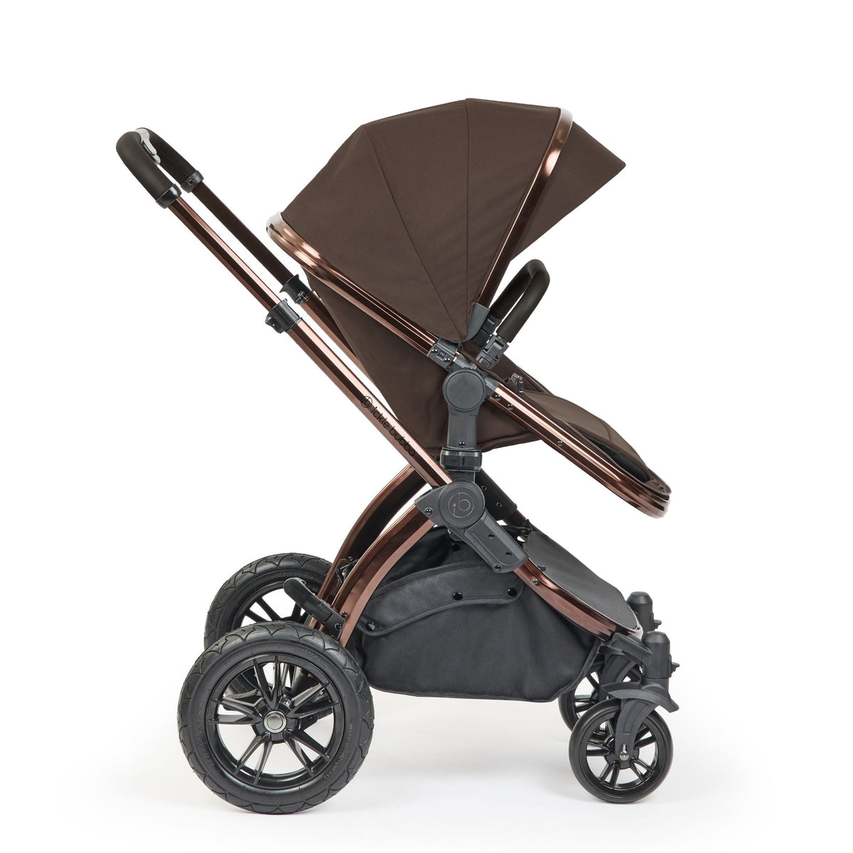 Ickle Bubba Stomp Luxe Elements Edition 12 Piece Pram - Chestnut