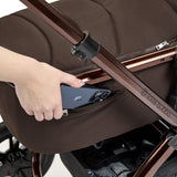 Ickle Bubba Stomp Luxe Elements Edition 15 Piece Travel System with Nimbus - Chestnut