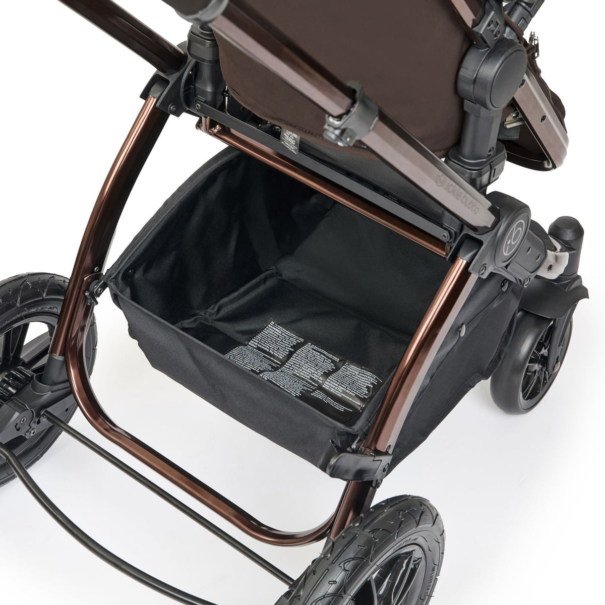 Ickle Bubba Stomp Luxe Elements Edition 15 Piece Travel System with Nimbus - Chestnut
