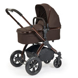 Ickle Bubba Stomp Luxe Elements Edition 15 Piece Travel System with Nimbus - Chestnut