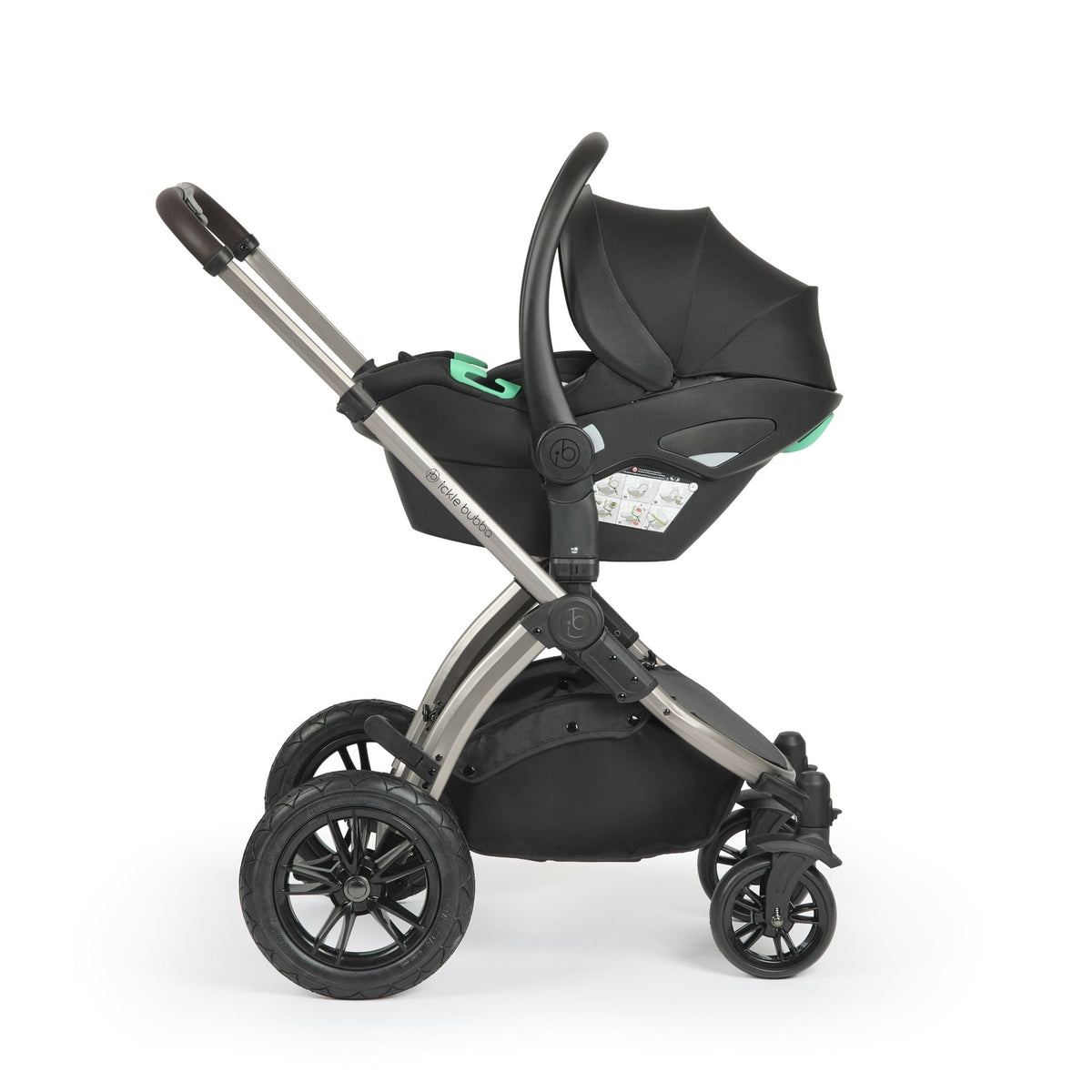 Ickle Bubba Stomp Luxe Elements Edition 15 Piece Travel System with Nimbus - Moonbeam