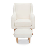 Babymore Ida Nursing Chair with Stool - Bouclé