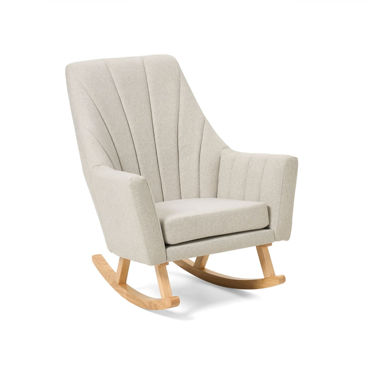Tutti Bambini Jonah Rocking Chair & Foot Stool - Pebble