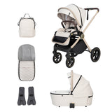 Babymore Kai Pram & Pushchair - Sandstone