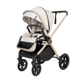 Babymore Kai Travel System + Pecan Car Seat & Base - Sandstone