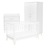 Babymore Kimi XL Acrylic 3 Piece Nursery Room Set