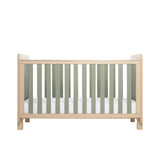 Tutti Bambini Kuba Cot Bed - Golden Oak/Sage Weave