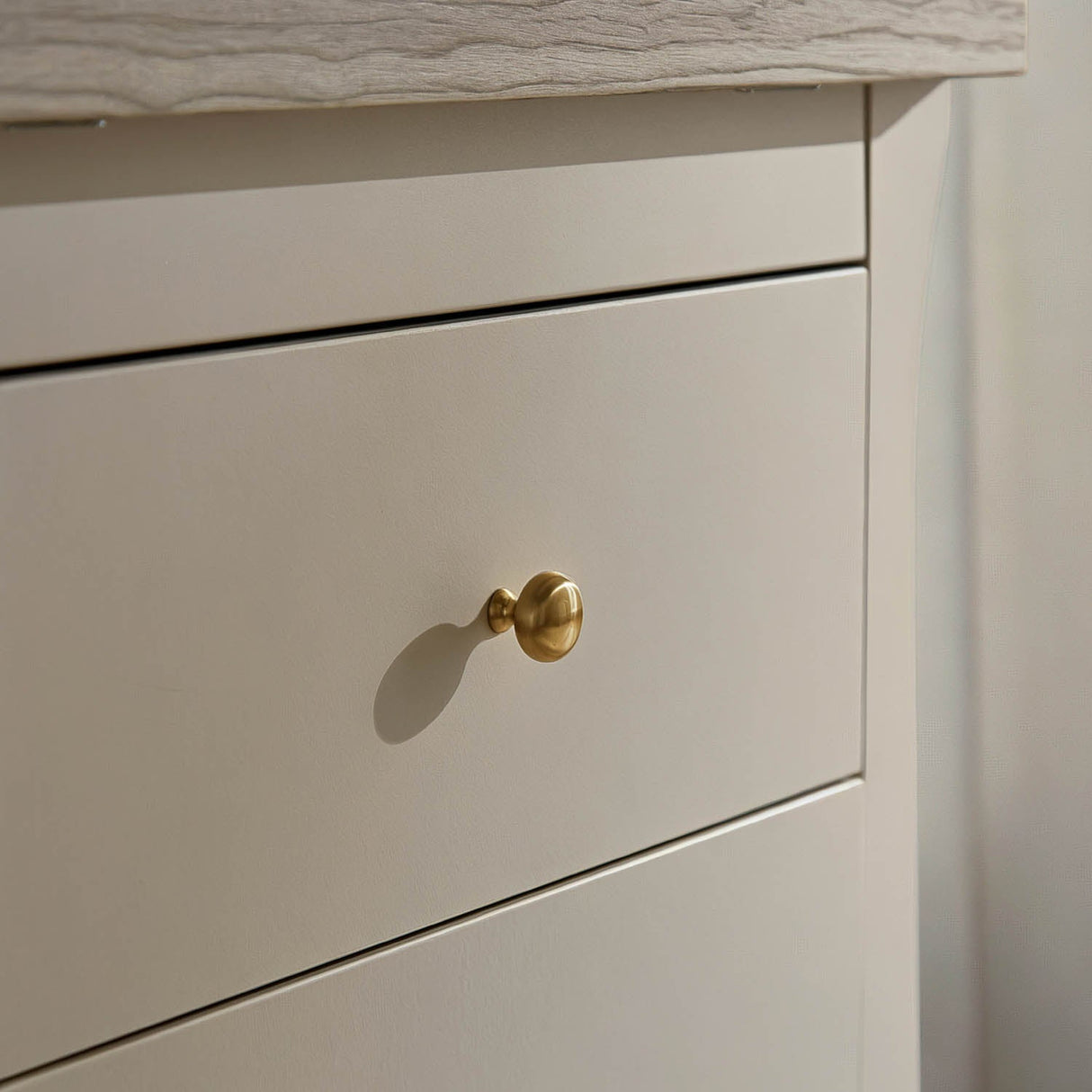 CuddleCo Clara Wide 6 Drawer Dresser & Changer - Cashmere & Ash