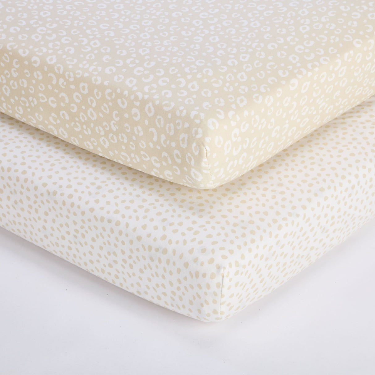 Tutti Bambini Cot Bed Fitted Sheets 2pk - Love Cats