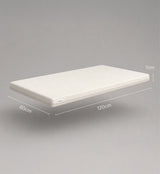 CuddleCo Lullaby Hypo-Allergenic Bamboo Foam Cot Mattress 120 x 60cm