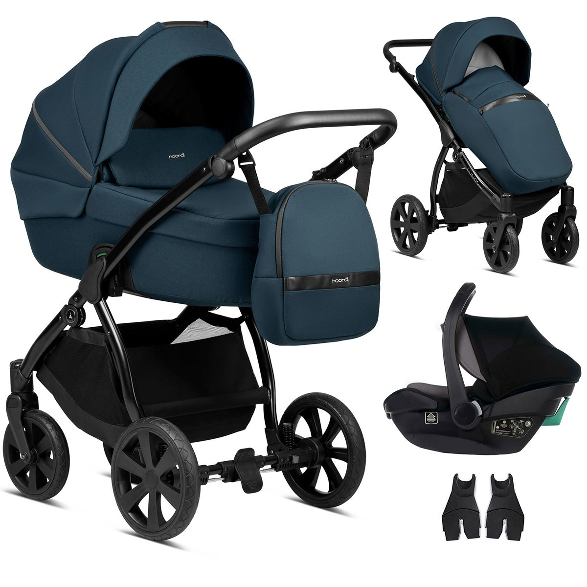 Noordi Luno All Trails 3in1 with Travel Carrier Car Seat