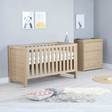 Babymore Luno 2 Piece Room Set - Oak
