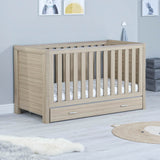 Babymore Luno 3 Piece Room Set with Drawer - Oak