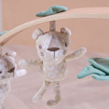 Tutti Bambini Luxury Wood & Muslin Playgym - Love Cats